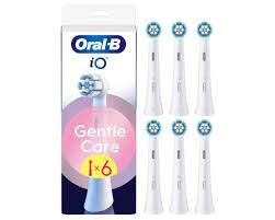 Oral-B Refill iO Gentle Care 6-pak børstehoved hvid